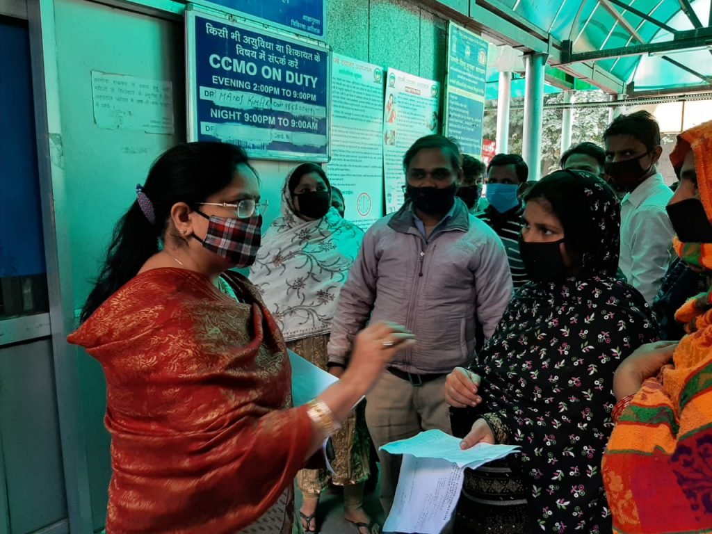 स्वास्थ्य समिति अध्यक्ष ने स्वामी दयानंद अस्पताल का दौरा किया