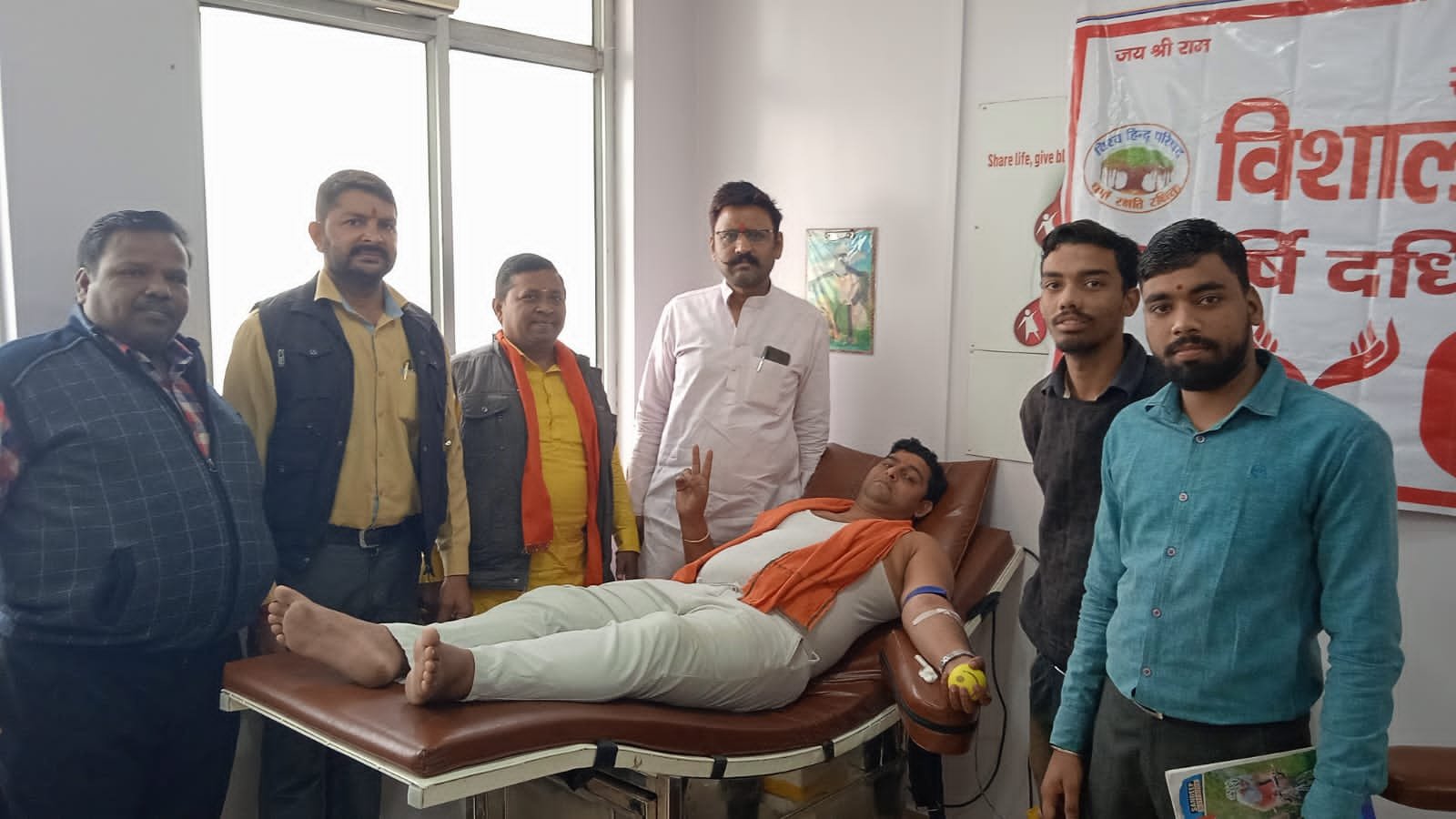 bajrangdal_blood_camp