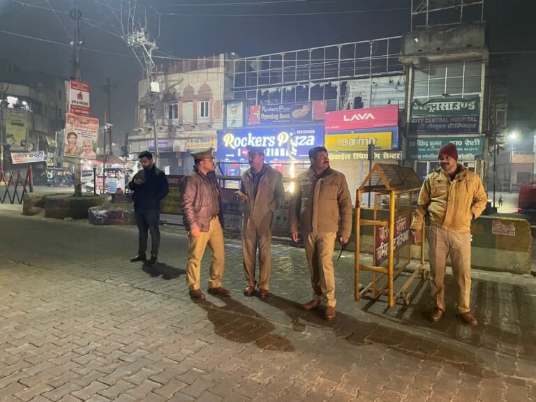 कोतवाली पुलिस ने चलाया सघन चेकिंग अभियान