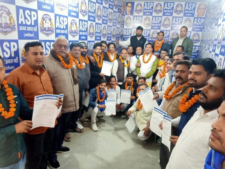 आज़ाद समाज पार्टी की 31 सदस्यीय जिला कार्यकारिणी घोषित