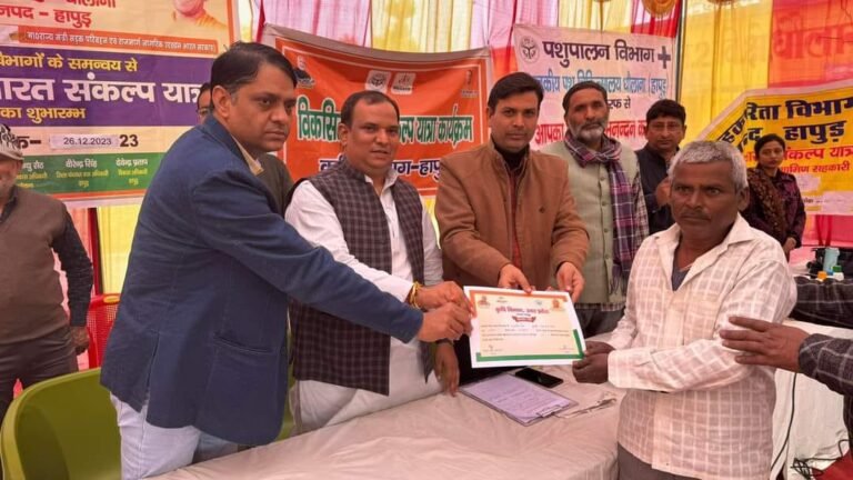 जनता को केंद्र सरकार की योजनाओं के विषय में बताया – निशांत शिशोदिया