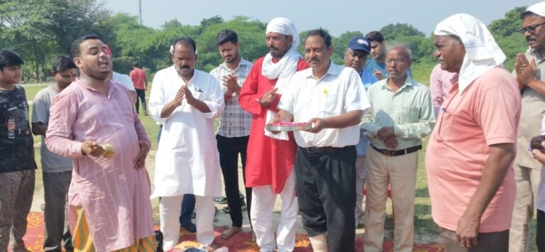 80 फुट का रावण रहेगा कसेरूखेड़ा मैं दशहरा मेले का मुख्य आकर्षण