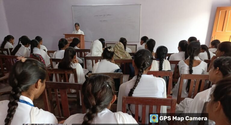 कार्यक्रम का उद्देश्य छात्र-छात्राओं को महाविद्यालय में स्थापित सुविधाओं, परीक्षा प्रणाली, क्रेडिट सिस्टम के बारे में अवगत कराना : पीयूष त्रिपाठी