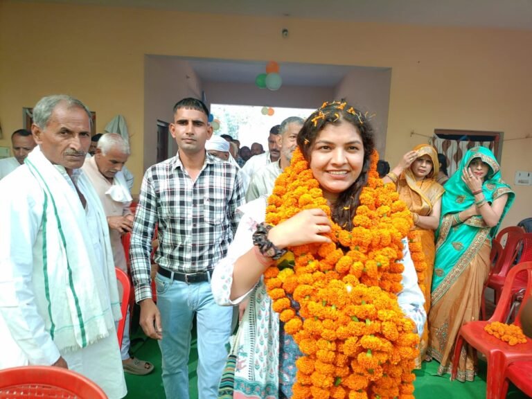 नारी शक्त़ि के सम्मान में भटियाना गढी की बेटी ने हापुड़ क्षेत्र का किया नाम रोशन