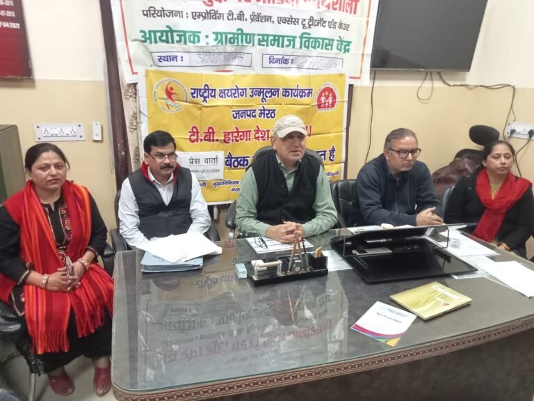 टीबी से मुक्ति पाने में मीडिया की अहम भूमिका -डा गुशलन राय