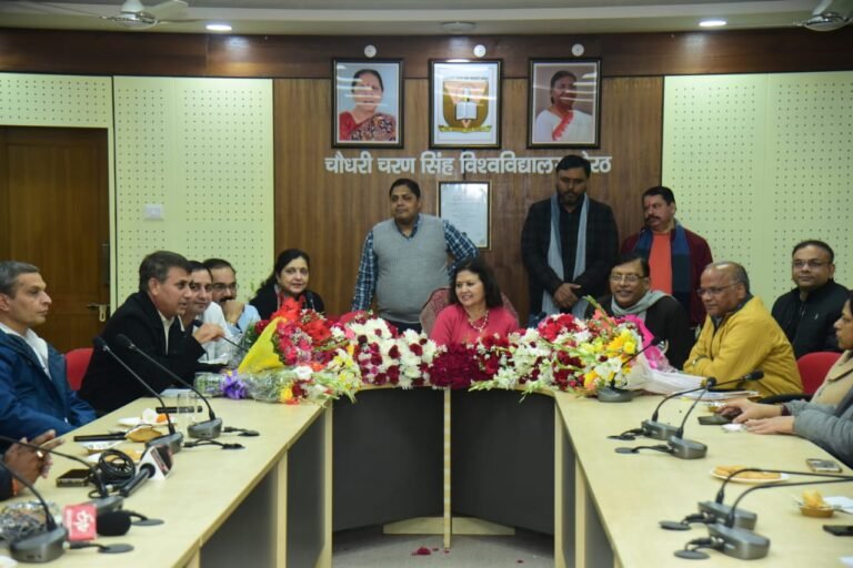 कुलपति प्रोफेसर संगीता शुक्ला ने विश्वविद्यालय के आगामी विजन और योजनाओं पर प्रकाश डाला