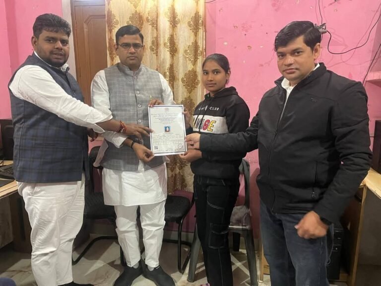 तकनीकी ज्ञान से ही बहन बेटियां होगी सबल- सोनू ठाकुर