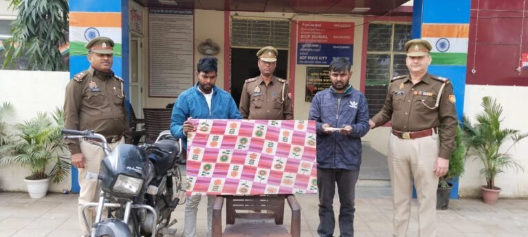 दो शातिर चोर गिरफ्तार,चोरी का सामान भी हुआ बरामद