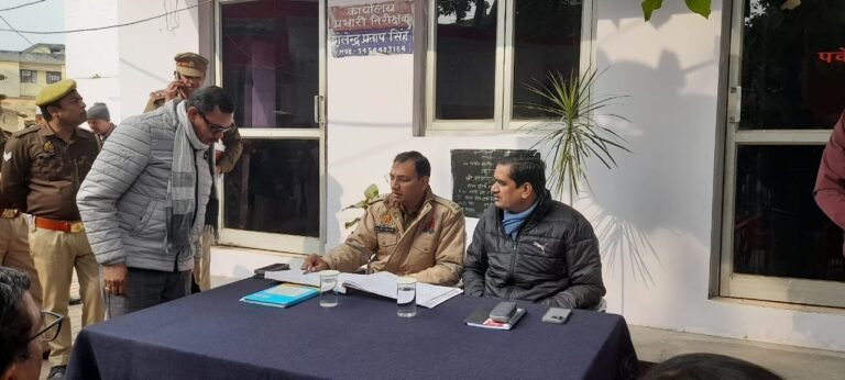 डीएम व एसएसपी द्वारा बलीपुरा नहर का स्थलीय निरीक्षण किया गया