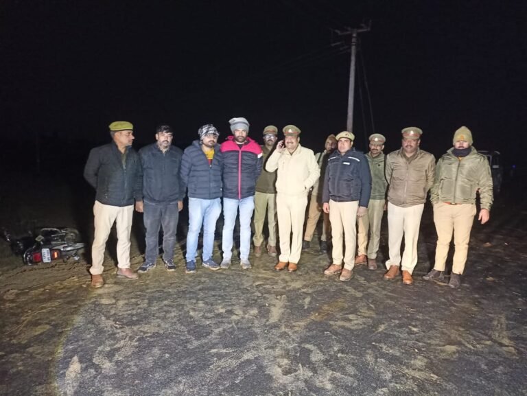 शातिर गौकश बदमाश के साथ थाना कोतवाली नगर पुलिस की हुई मुठभेड़