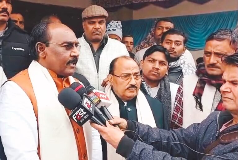 लाल सिंह आर्य सम्मान गौरव यात्रा में बोले कांग्रेस ने बार-बार बाबा साहब अंबेडकर व संविधान का अपमान किया