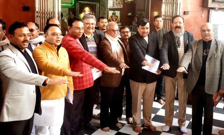 श्री चंड़ी मदिर नवनिवार्चित कार्यकारिाी का शपथ ग्रहा समारोह आयोजित