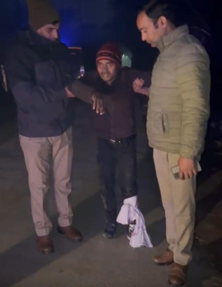पशु तस्कर और पुलिस के बीच हुई मुठभेड़, एक तस्कर गिरफ्तार