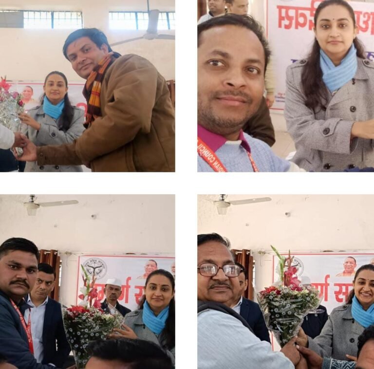 पत्रकार संगठन ने की नवागत डीएम श्रुति शर्मा से मुलाकात