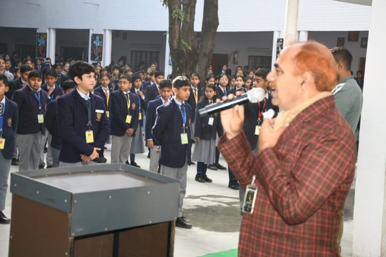 छात्र जागरूकता हेतु स्वदेशी खेल सत्र का आयोजन हुआ।