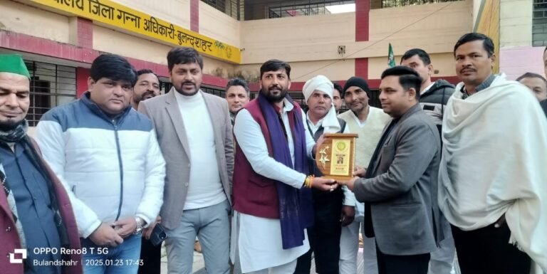 किसानो की माँग हुई पूर्ण, बकाया गन्ना भुगतान जल्द कराने का आश्वाशन