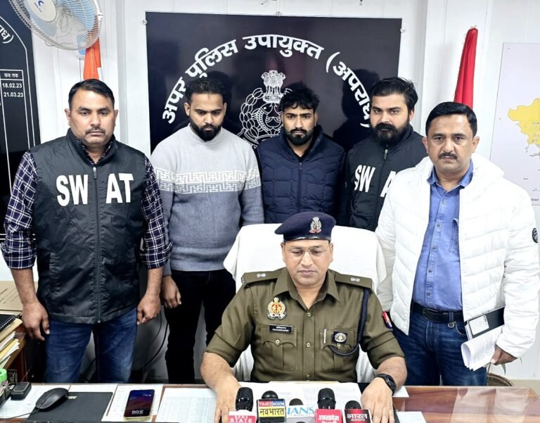 मोबाइल टावर के उपकरण चोरी करने वाले दो इनामी बदमाश गिरफ्तार,25 लाख का सामान बरामद
