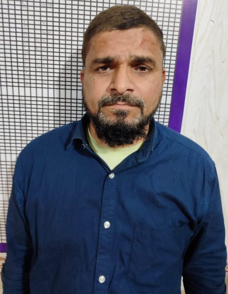 भाजपा नेता बताकर अवैध वसूली करने वाला नईम उर्फ मूली गिरफ्तार, रंगदारी, पोस्को एक्ट चल रहा था फरार