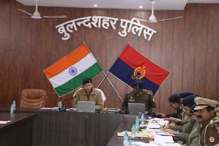 अपराध नियंत्रण,कानून-व्यवस्था एवं आगामी त्योहारों के दृष्टिगत की गयी अपराध गोष्ठी व समीक्षा बैठक