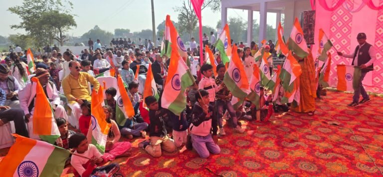 विहंग को मिले आदर्श गाँव का दर्जा- कर्नल तेजन्द्र पाल त्यागी