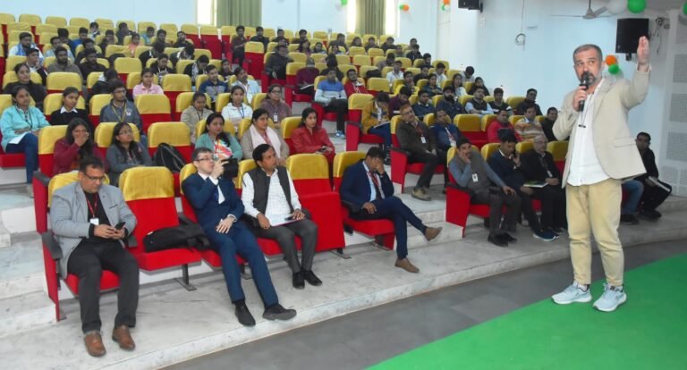 रूस की साउदर्न फेडरल यूनिवर्सिटी के प्रतिनिधिमंडल ने एमआईईटी का किया दौरा