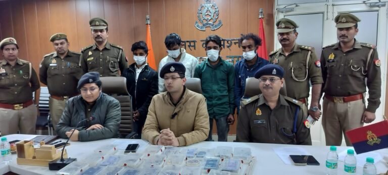 घरों में रेकी कर चोरी करने वाले गिरोह का खुलासा, चार चढ़े पुलिस के हत्थे