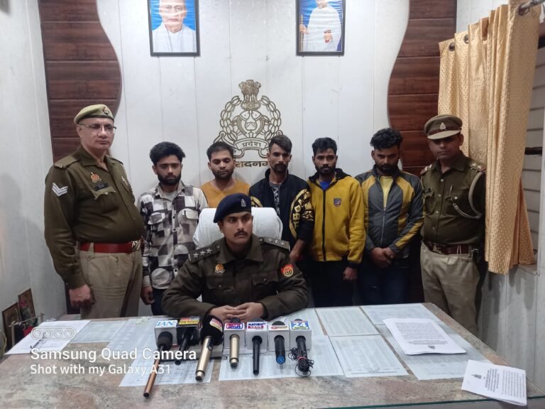 ओकाया कंपनी में हुई चोरी का पर्दाफाश,पांच गिरफ्तार कब्जे से 75 बैटरी, तीन इन्वर्टर और एक कार बरामद
