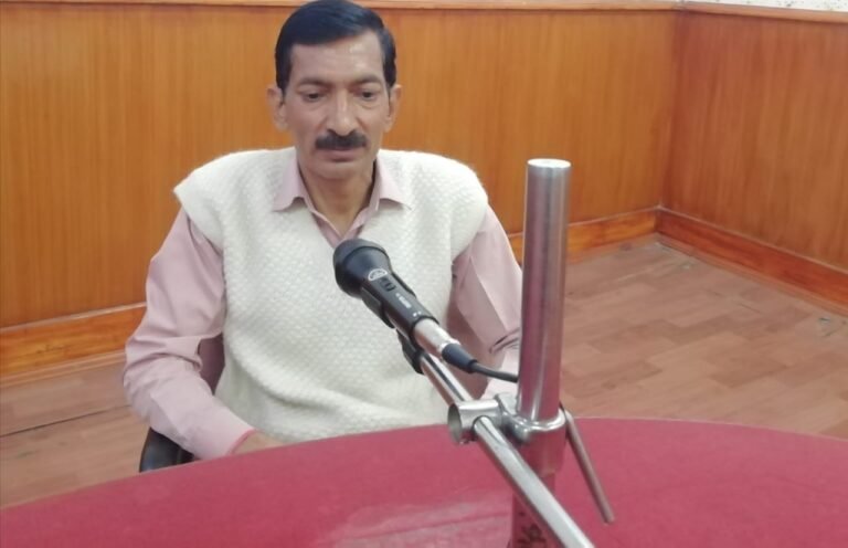 रविन्द्र राणा की “प्रयागराज महाकुंभ और जल संरक्षण” पर हुई रिकार्डिंग
