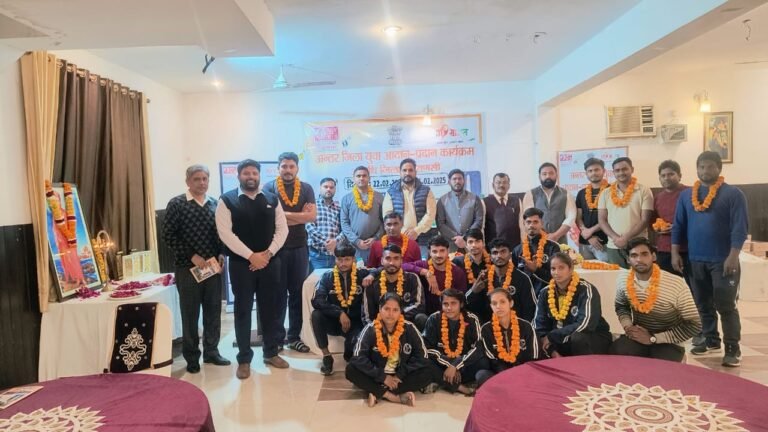 मेरठ में पांच दिवसीय अंतर जिला युवा आदान-प्रदान कार्यक्रम का भव्य शुभारंभ
