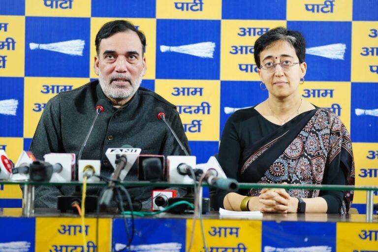 ‘‘आप’’ सरकार में हुए जनहित के कामों की रक्षा और भाजपा से उसके वादों को पूरा कराने की जिम्मेदारी आतिशी बखूबी निभाएंगी- गोपाल राय