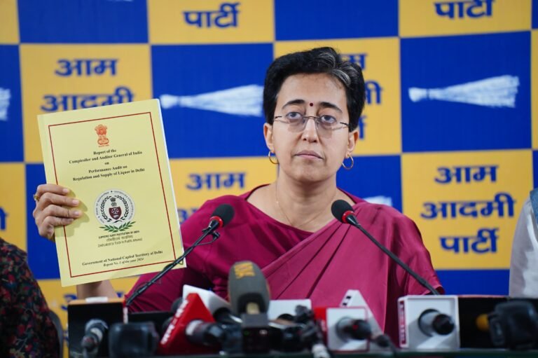 कैग रिपोर्ट के आधार पर एलजी, सीबीआई और ईडी के खिलाफ जांच हो, ताकि पता चले कि सरकार को 2 हजार करोड़ का घाटा क्यों करवाया गया?- आतिशी