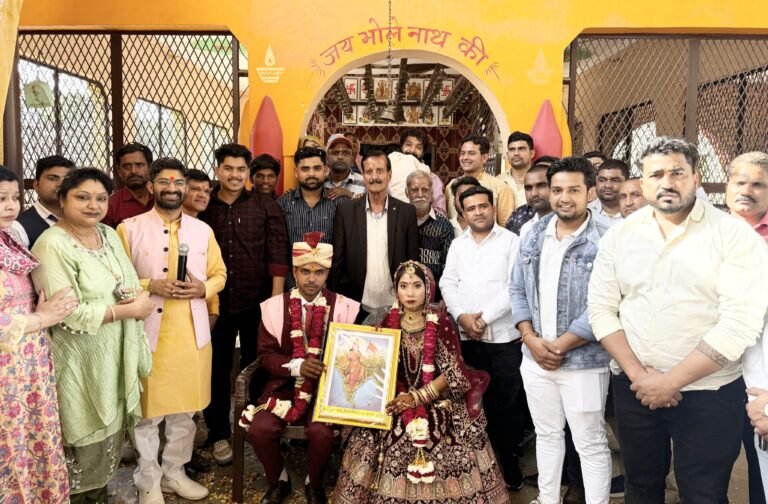 राष्ट्र चेतना मिशन ने निर्धन कन्या का घर बसाया