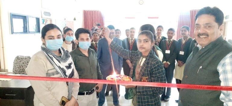 डीपीएम पब्लिक स्कूल में निःशुल्क वार्षिक स्वास्थ्य चिकित्सा शिविर का आयोजन