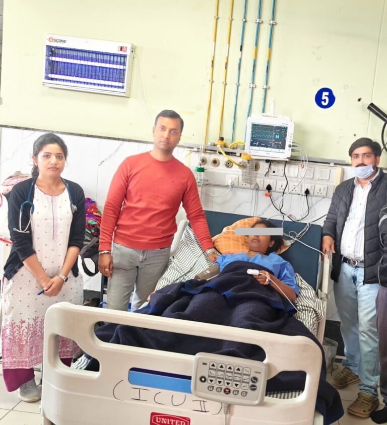 लाला लाजपत राय स्मारक मेडिकल कॉलेज मेरठ में सफलतापूर्वक एट्रियल सेप्टल डिफेक्ट डिवाइस लगाई