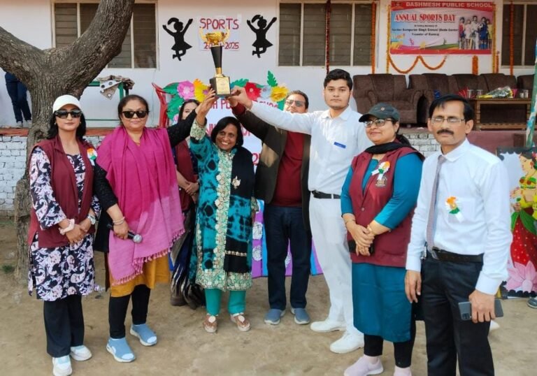 दशमेश पब्लिक स्कूल में वार्षिक खेल दिवस पर बच्चों ने दिखाया हुनर