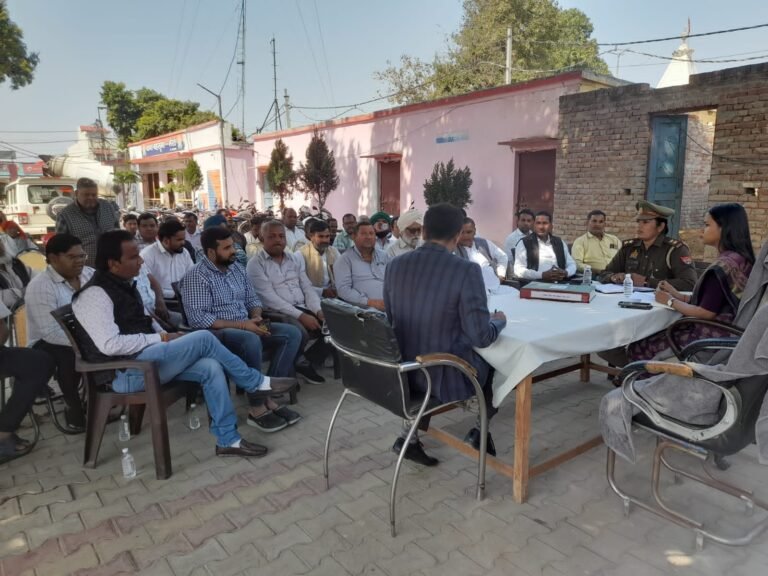 त्योहारों पर उत्पाद मचाया तो होगी कठोर कार्रवाई:-एसडीएम मवाना प्रतीक्षा सिंह