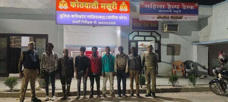सार्वजनिक स्थलों पर शराब सेवन करने वालों पर गाजियाबाद पुलिस की सख्त कार्रवाई, 589 लोग हिरासत में
