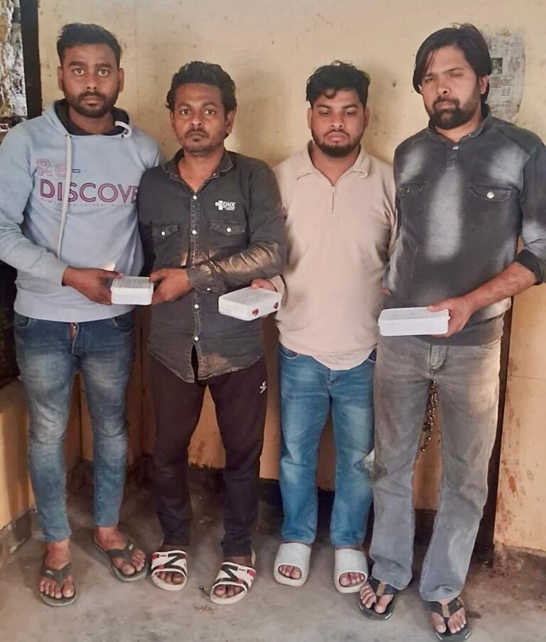 साइबर क्राइम सेल ने फर्जी इंश्योरेंस पॉलिसी गैंग का किया भंडाफोड़, चार आरोपी गिरफ्तार