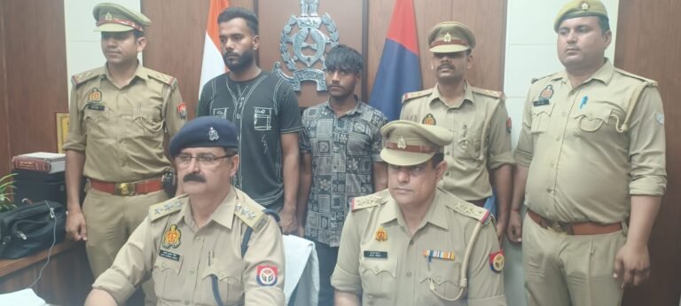 वाहन चोरी के करने वाले दो गिरफ्तार