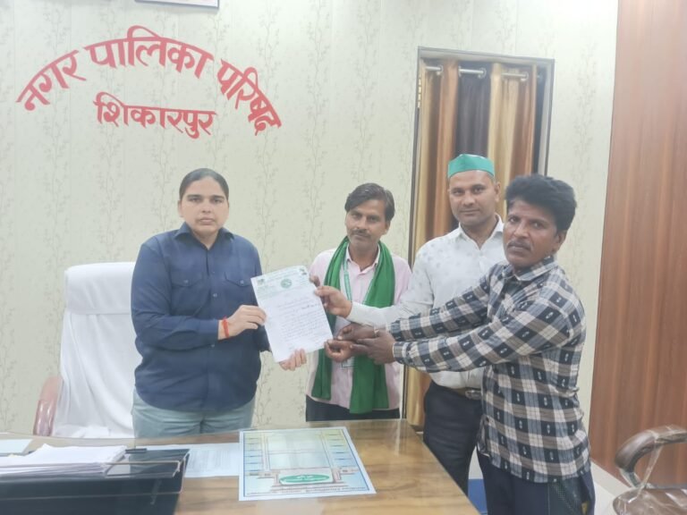 हाऊस टेक्स, जलकर टेक्स, सम्पत्ति टेक्स, को बन्द नहीं किया गया तो दिनांक 27 मार्च को नगर पालिका परिषद में धरना प्रदर्शन व घेराव करेंगे : चेतन शर्मा