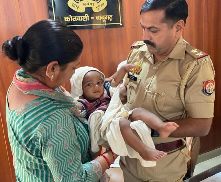 लावारिस मिली बच्ची के वारिसो की तलाश