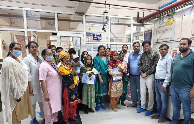 आठ गंभीर रूप से बीमार नवजात शिशुओं ने विपरीत परिस्थितियों पर की विजय प्राप्त