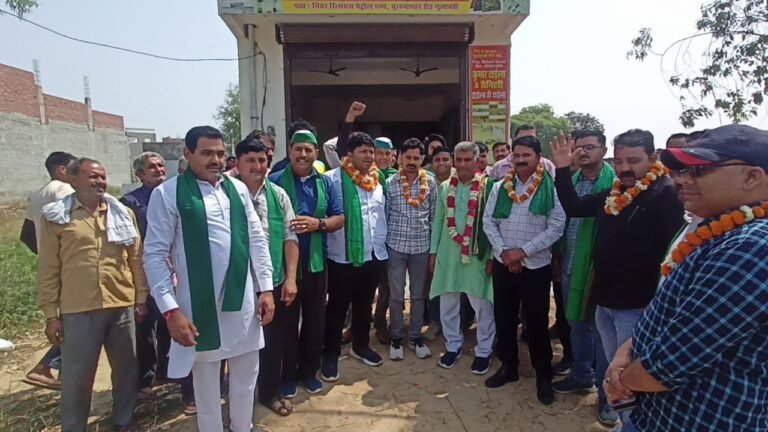 गुलावठी में भारतीय किसान यूनियन  मण्ढ़ार संगठन का हुआ विस्तार कई किसानों को सोपी गए अहम जिम्मेदारी