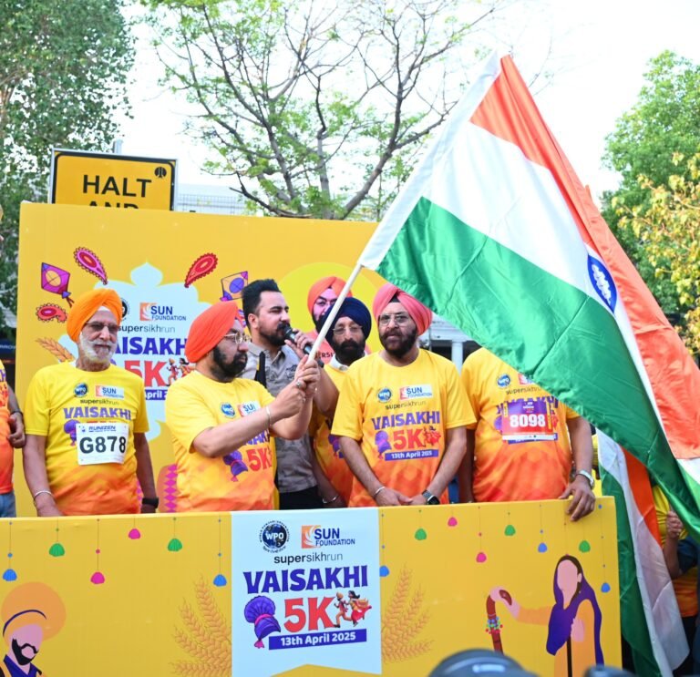 उद्देश्य के लिए दौड़: वैसाखी मैराथन में फिटनेस और नशे के खिलाफ जागरूकता के लिए दिल्ली हुई एकजुट