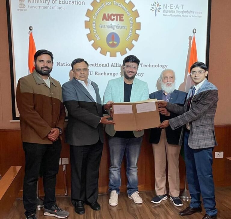 प्रेपइंस्टा ने AICTE NEAT 4.0 पहल के तहत बेहतर शिक्षा की ओर बढ़ाया कदम