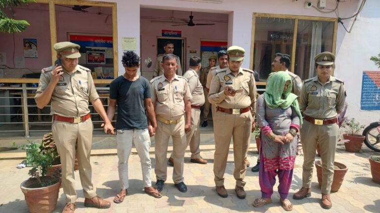 अपने ही पति अमित की हत्या करने वाली पत्नी व उसके प्रेमी को पुलिस ने भेजा जेल