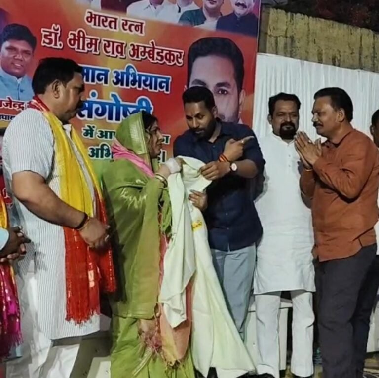 दिल्ली भाजपा द्वारा आज तीन स्थानों पर डॉ भीमराव अम्बेडकर सम्मान अभियान संगोष्ठीयों का आयोजन हुआ