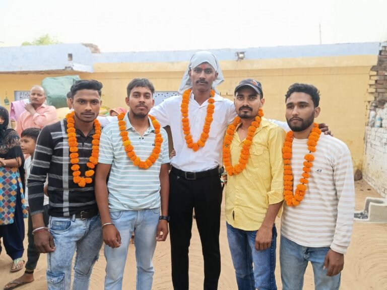 ऊंचागांव से अग्निवीर के लिए प्रियांशु का हुआ चयन,लोगो में खुशी का माहौल