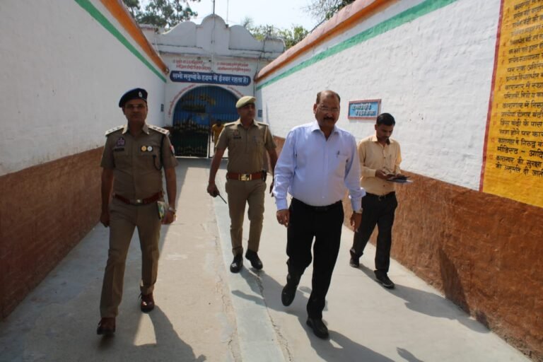 जिला न्यायाधीश, जिलाधिकारी व एसएसपी ने किया जिला कारागार, राजकीय सम्प्रेक्षण गृह किशोर, सूरजकुंड बाल गृह व नारी निकेतन का निरीक्षण