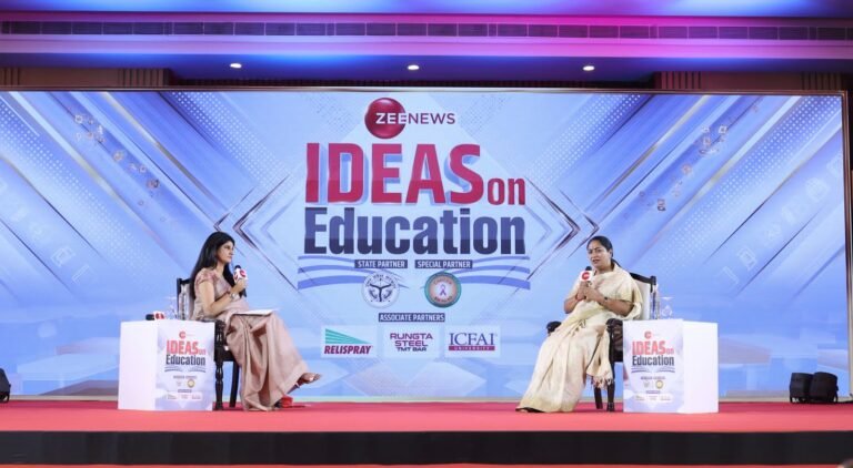 मुख्यमंत्री रेखा गुप्ता ने ज़ी न्यूज़ आइडियाज़ ऑन एजुकेशन कॉन्क्लेव 2025 में दिल्ली के भविष्य का विजन साझा किया